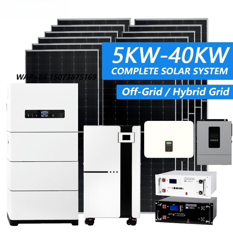 Off Grid Solar Kit - Complete 20kw Hybrid Off Grid System