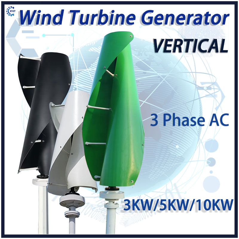 Renewable Energy Grid - Free Energy 10KW Vertical Axis Generator