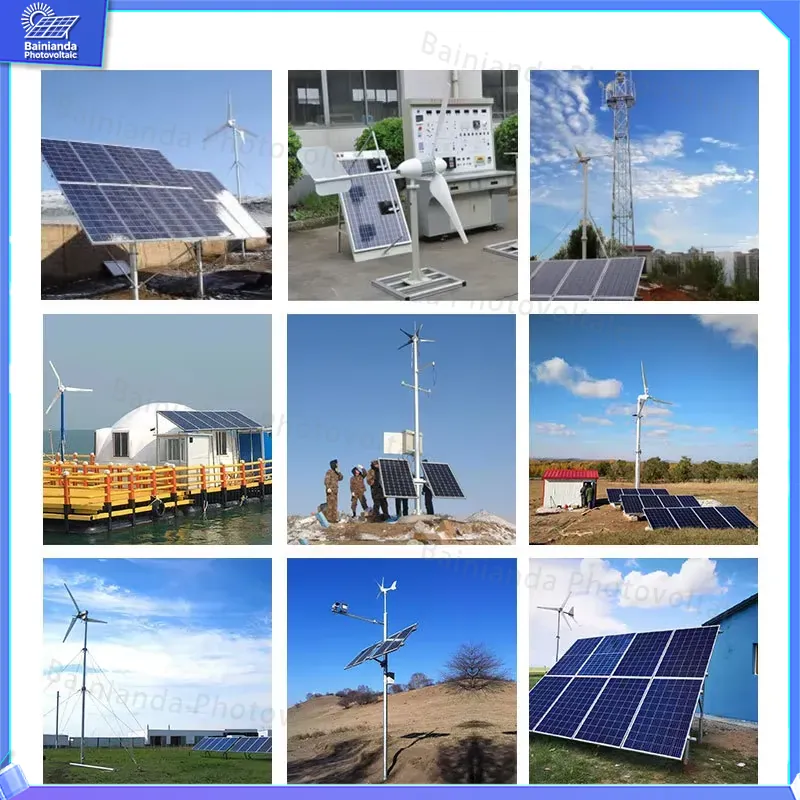 3KW 5KW 8KW Hybrid Wind Solar  - Renewable Energy Grid ulasan dan harga