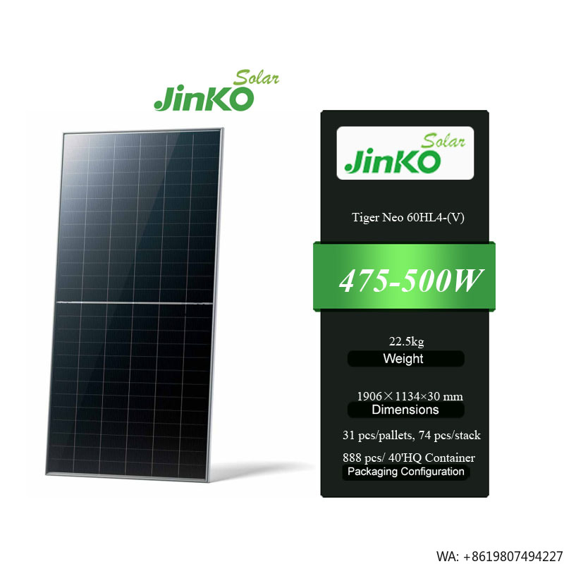 Jinko Tiger Neo 60HL4-(V) 475- - Jinko Solar Panel Tiger Neo ulasan dan harga