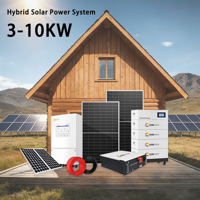 3KW-10KW Complete Off-Grid Hyb - Off Grid Solar Kit ulasan dan harga