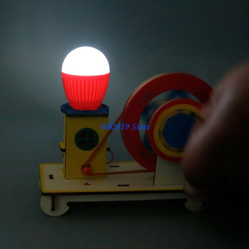 Q0KB Creative Wooden Hand Cran - Renewable Energy Growth ulasan dan harga
